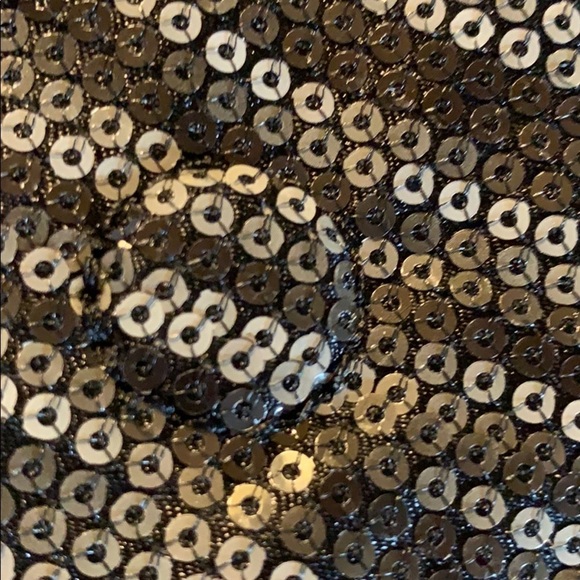 BCBGeneration Sequined Clutch Blk/Gray/Silver Bag - Picture 6 of 16